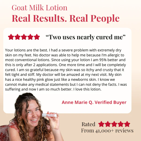Almond Large Solid Goat Milk Lotion - Image 12