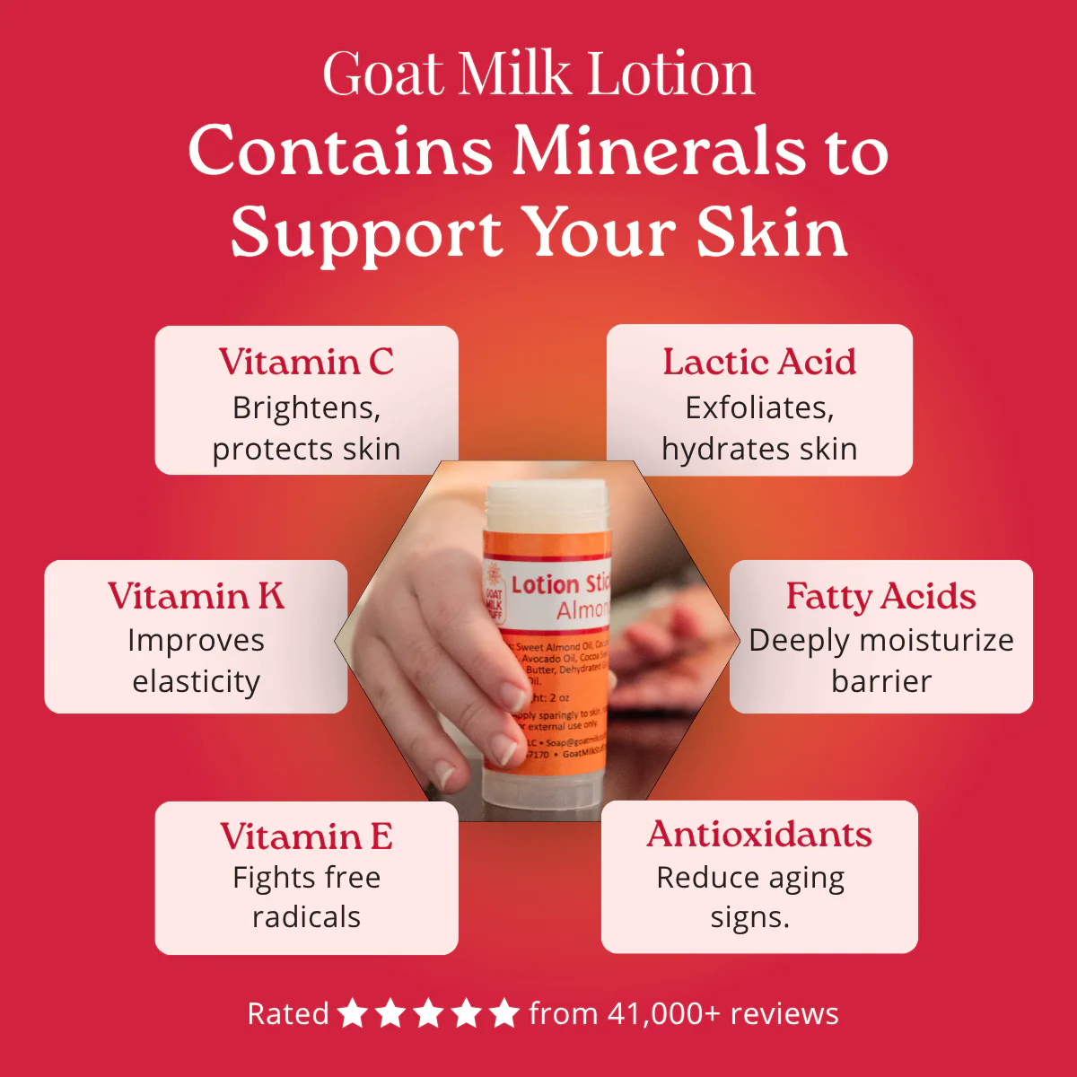 Almond Large Solid Goat Milk Lotion - Image 11