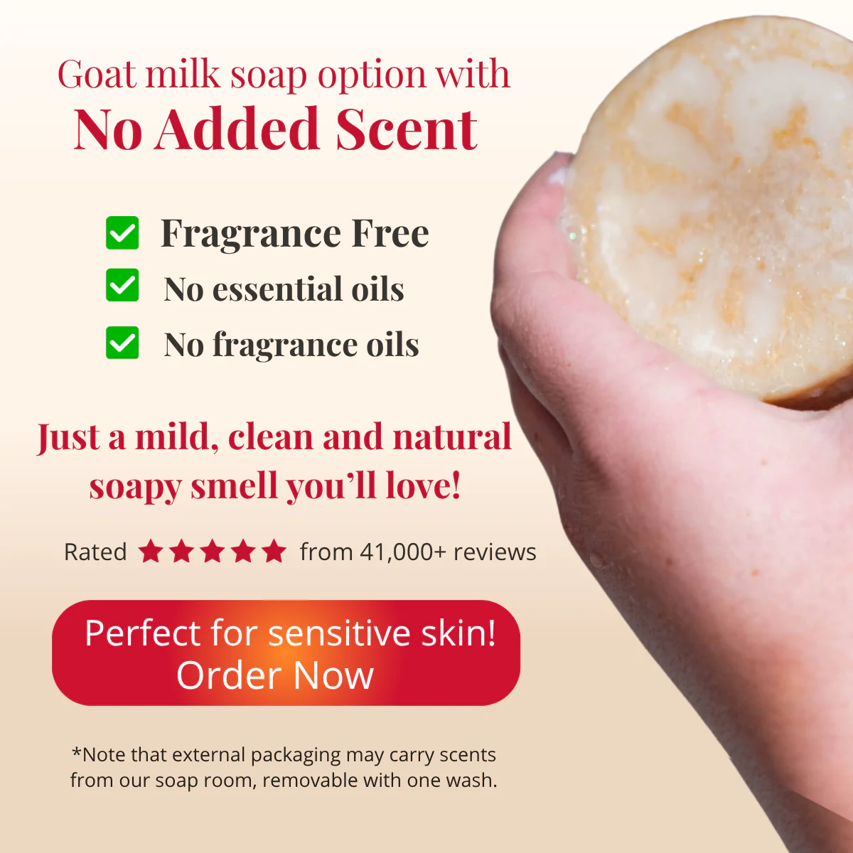 Luffa Lavender Goat Milk Soap - Image 10